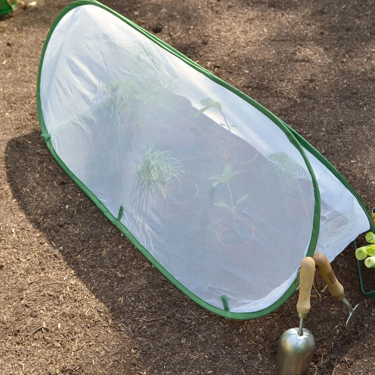Pop Up Mini Insect Mesh Grow Tunnel & Veg Bed Cover