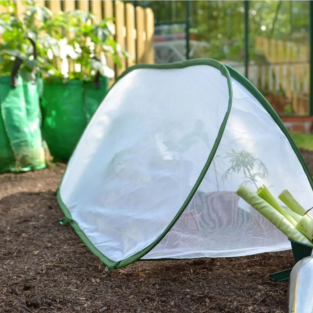Pop Up Mini Insect Mesh Grow Tunnel & Veg Bed Cover