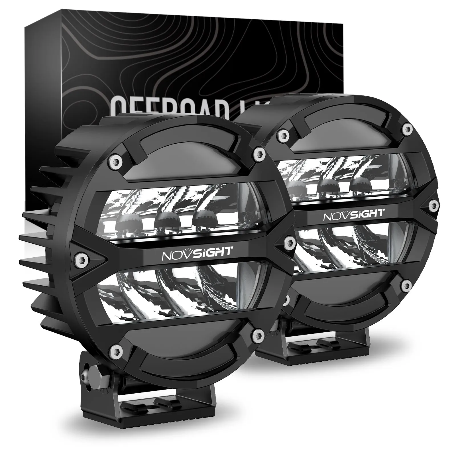 Rock Series | 5-inch LED Pod Round Lights Driving Lights