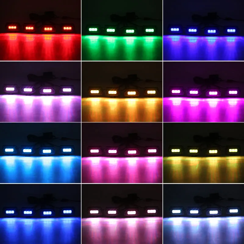 Roxmad RGB LED Raptor Lights For 2020-2023 Toyota Tacoma