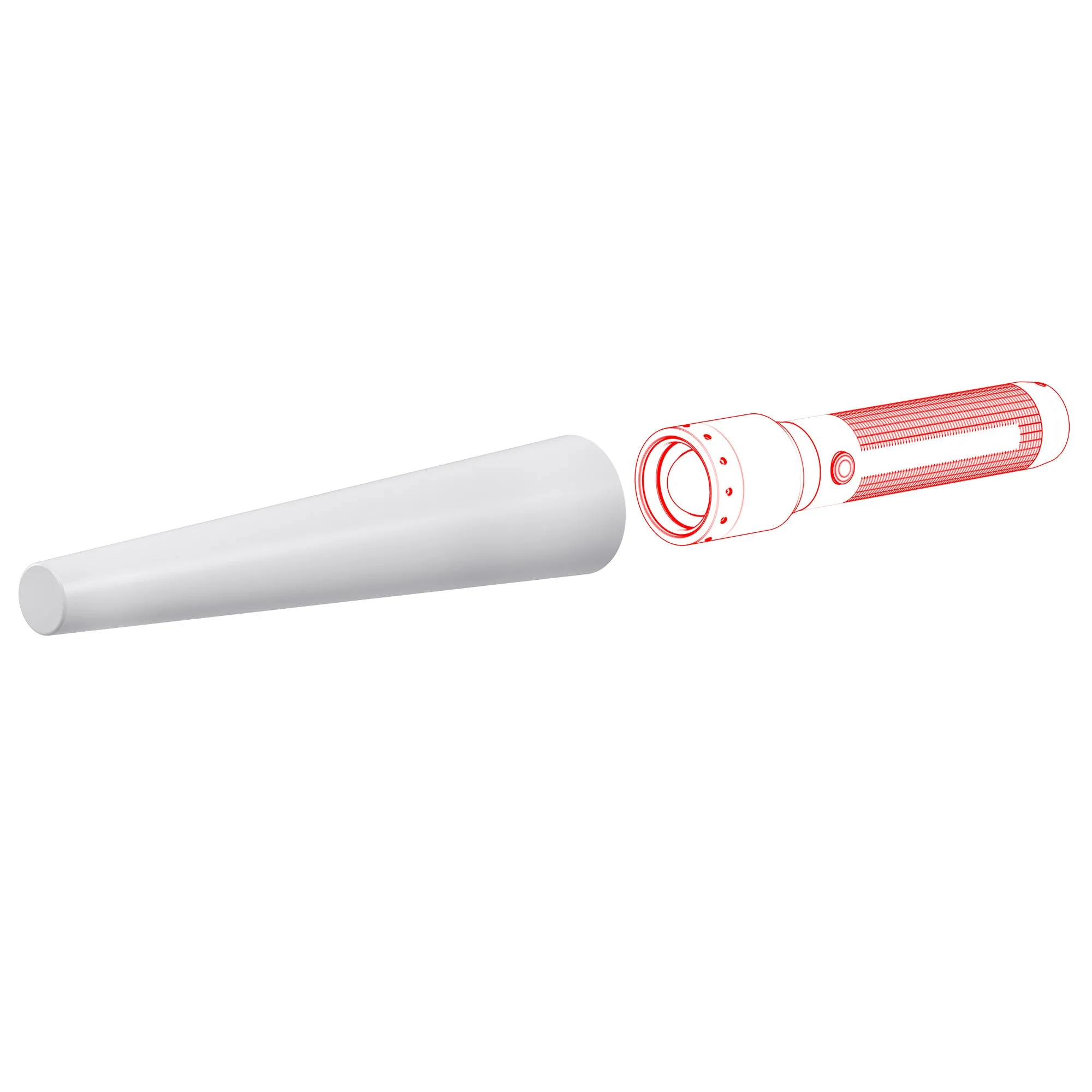 Signal Cone W 42mm | Suits P6R Work & P7R Work Torches