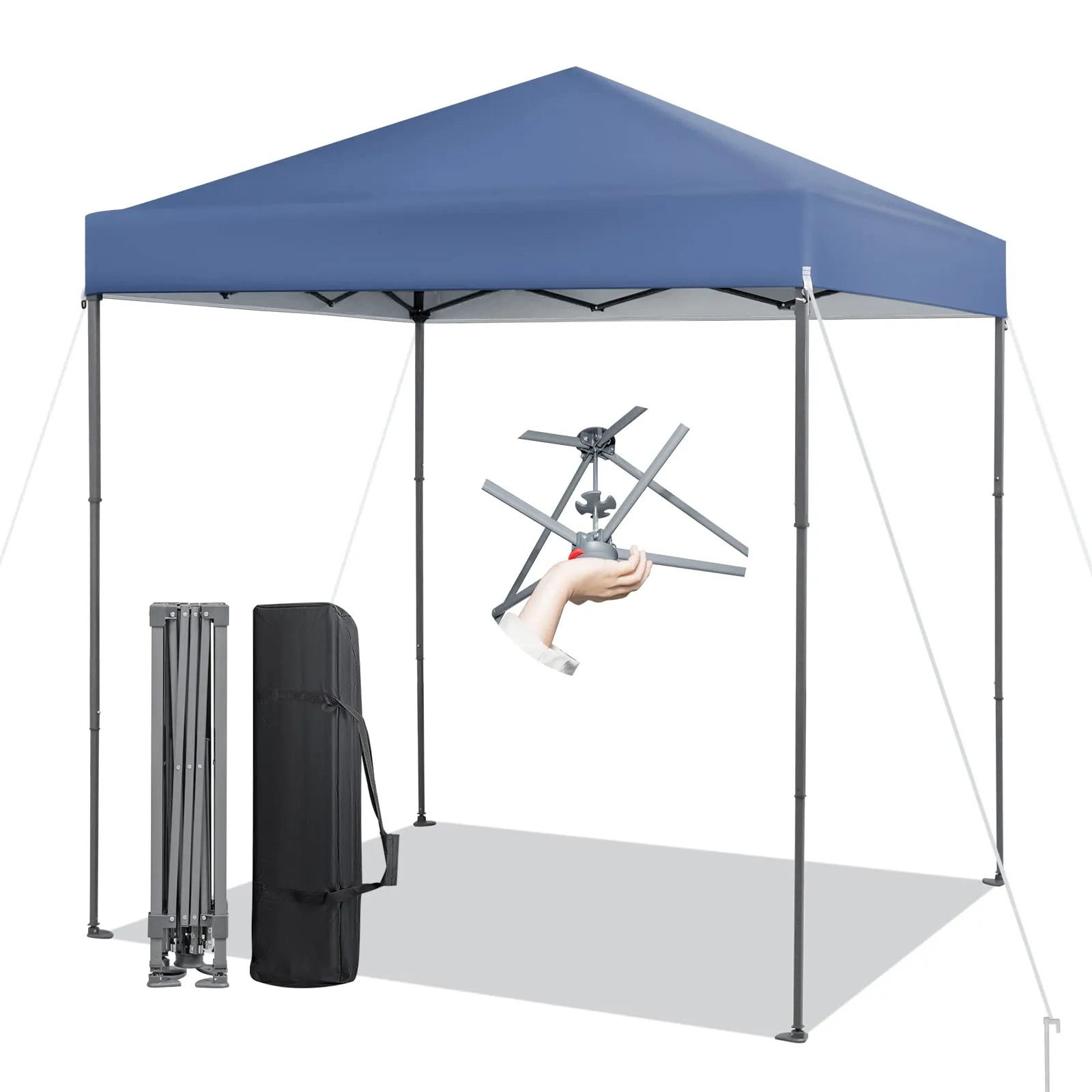 Tangkula 6.6 ft x 6.6 ft Outdoor Pop-up Instant Canopy Tent
