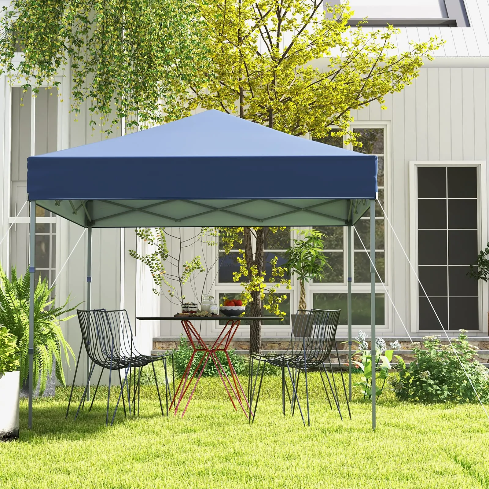 Tangkula 6.6 ft x 6.6 ft Outdoor Pop-up Instant Canopy Tent