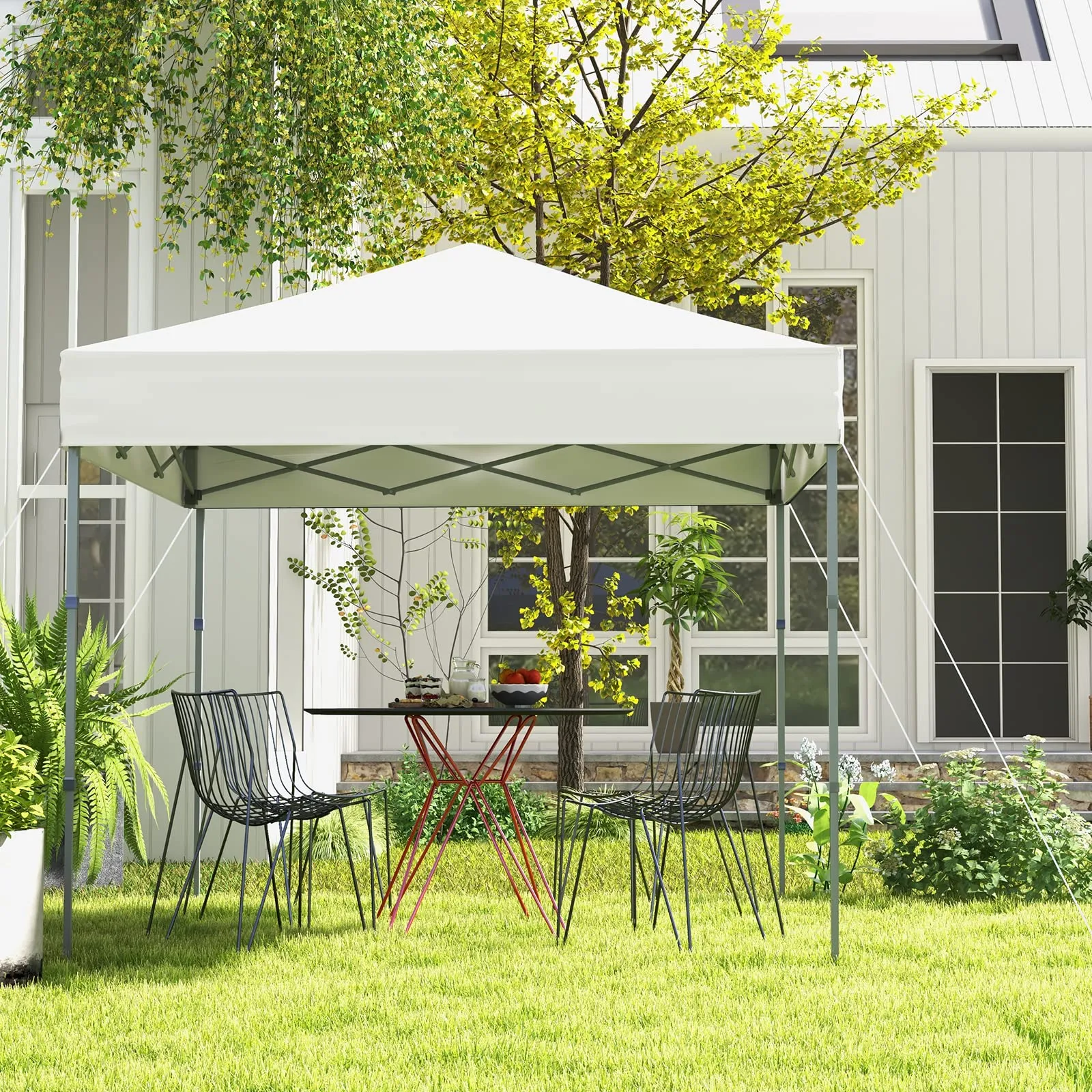 Tangkula 6.6 ft x 6.6 ft Outdoor Pop-up Instant Canopy Tent