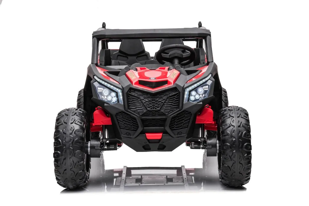 The 2025 | 24Volt UTV 2 Seater Ride on Upgraded | 4x4 | Leather Seat | Rubber Tires | Remote