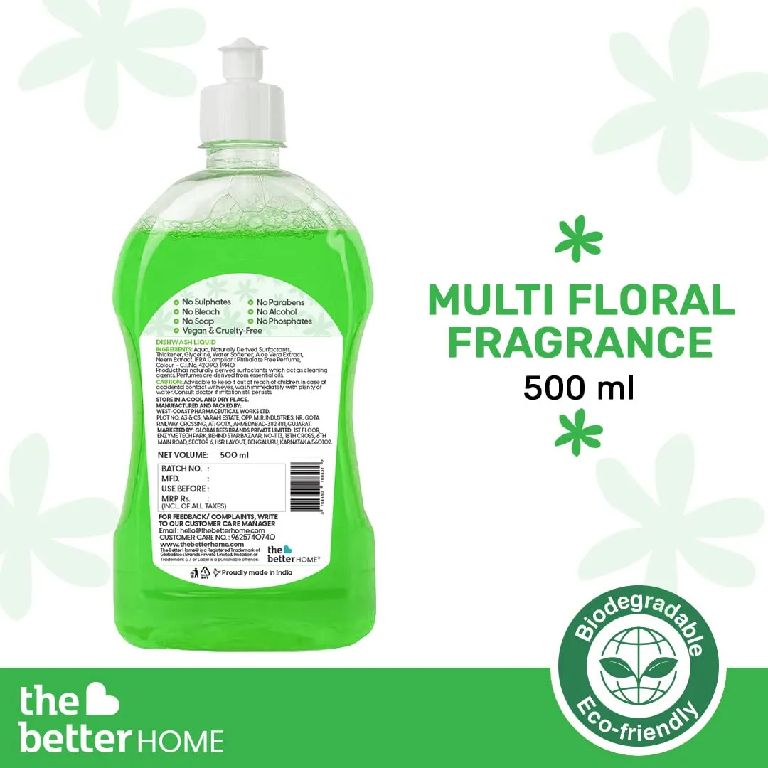 The Better Home Eco-Friendly Dish Wash (1.8 Lites)