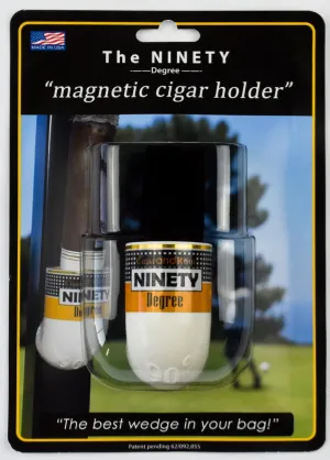 The Magnetic Cigar Holder  Black/White