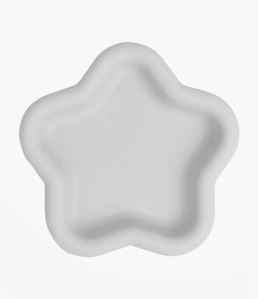 Toddler Silicone Feeding Set Plates, Cup & Cutlery - Grey