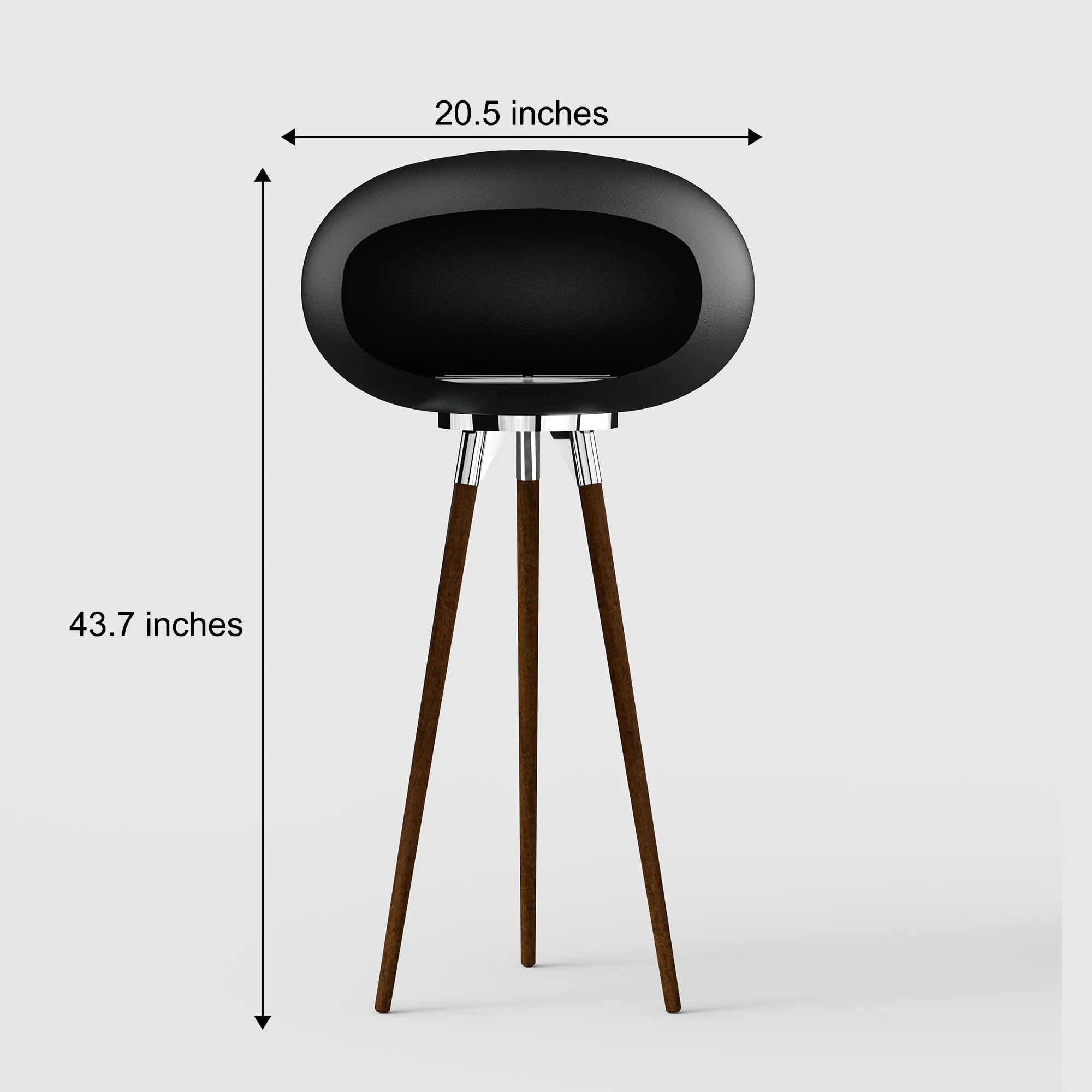 Tripod Indoor   Outdoor Ethanol Fireplace