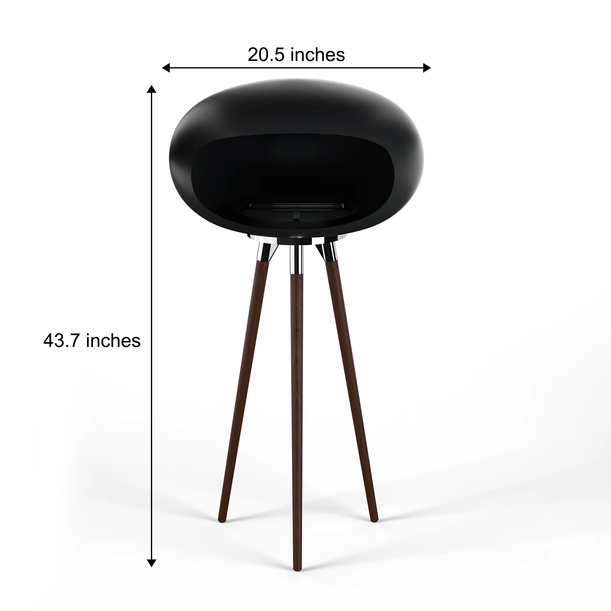 Tripod Indoor   Outdoor Ethanol Fireplace